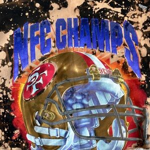 Vintage 90’s San Francisco 49’ers Salem‎ Sportswear Cropped Crewneck XL